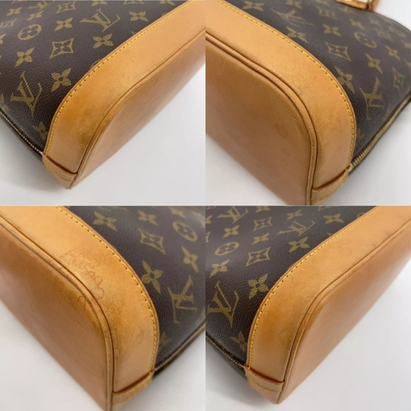 Louis Vuitton Alma PM Handbag in Monogram Canvas and Leather in Brown - Picture 16 of 16